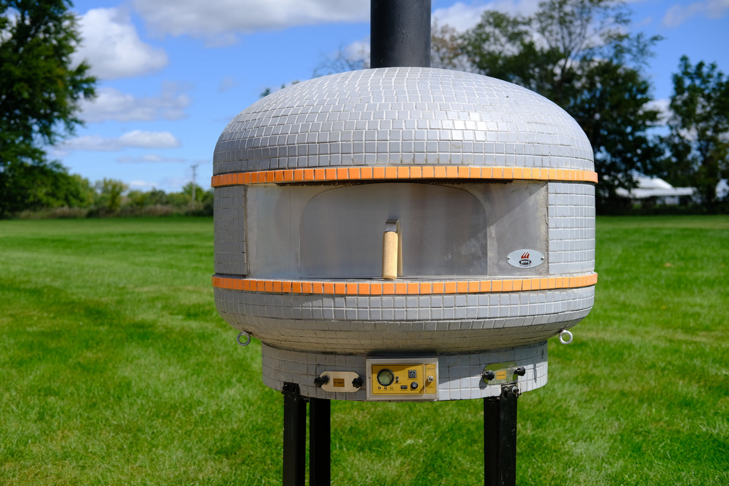 Lava Ovens 40" Professional Digital Wood Fired Oven w/Convection Fan