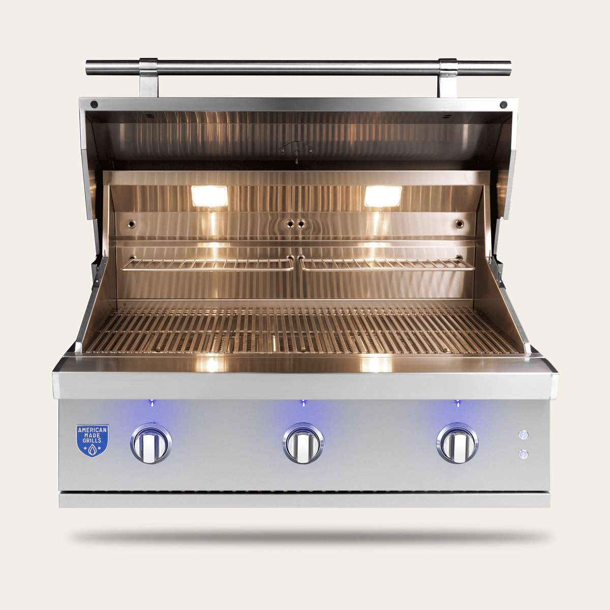 American Made Grills - Atlas - 36" -w/Briquette Trays - Natural Gas