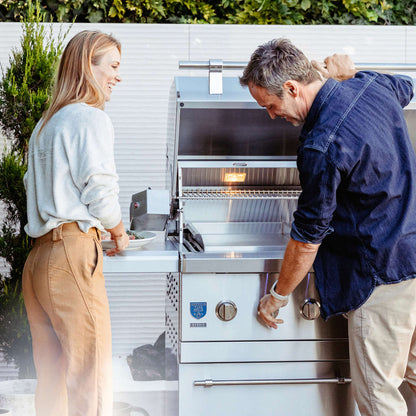 American Made Grills - Encore - 36" - Natural Gas - Hybrid - Cart