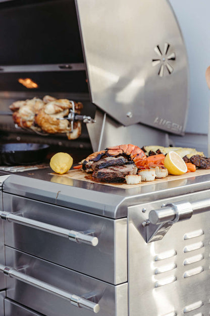 American Made Grills - Encore - 36" - Natural Gas - Hybrid - Cart